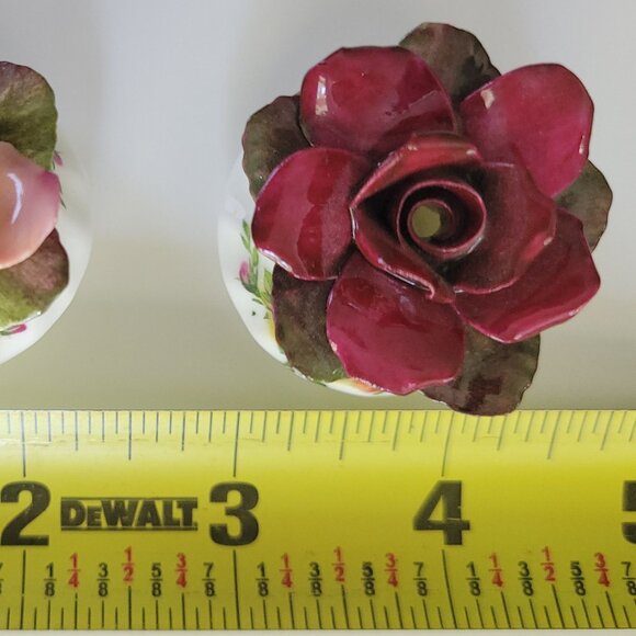 Royal Albert Old Country Roses RARE mini salt and pepper shaker cruet set Englan - Picture 4 of 9